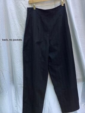 90s high black waist pants